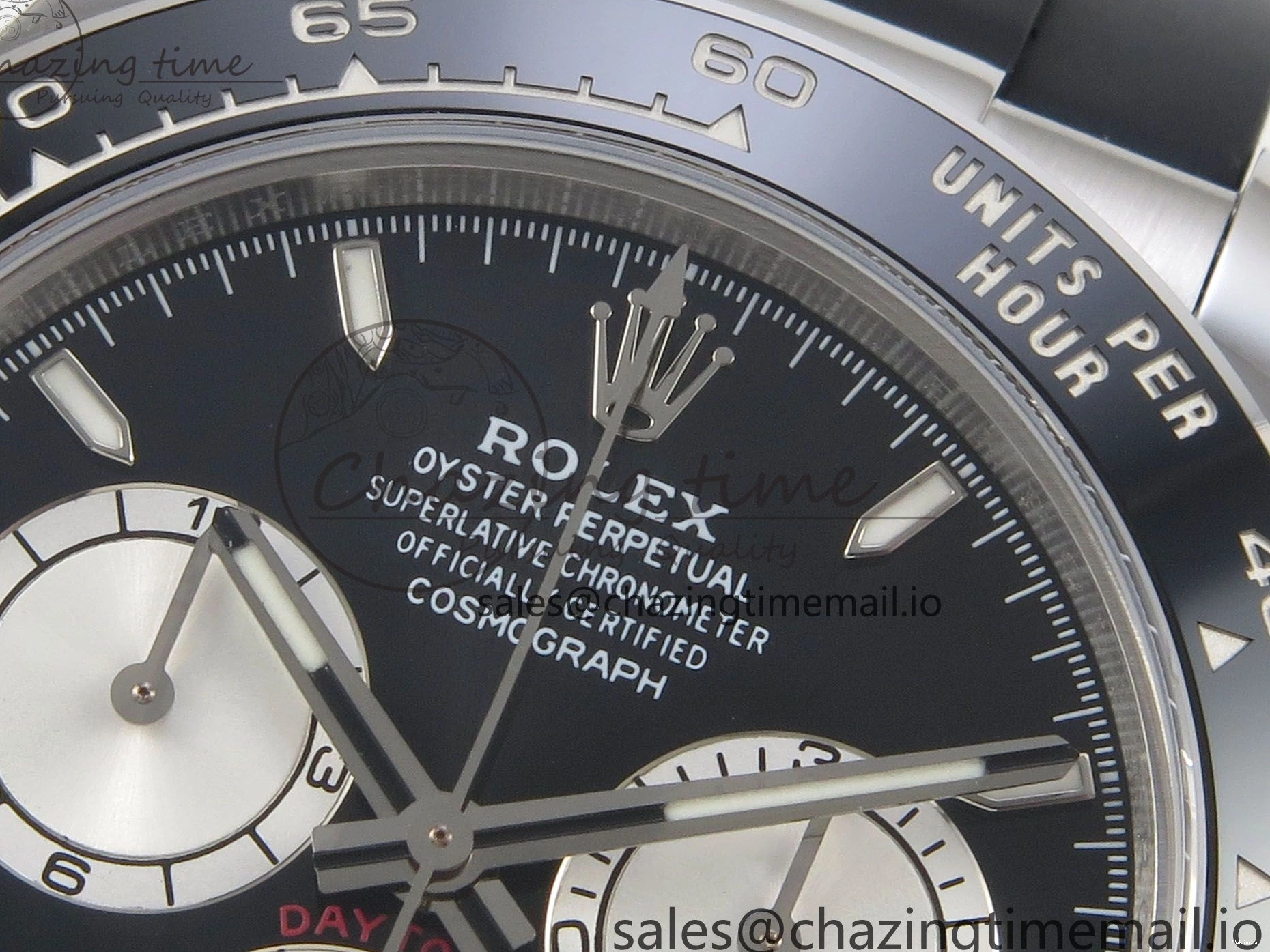 Oysterflex Bezel Clean on Ceramic DD4131 1:1 SS Dial 126519 Black Black Rubber Edition Best Stick Strap Daytona 0518